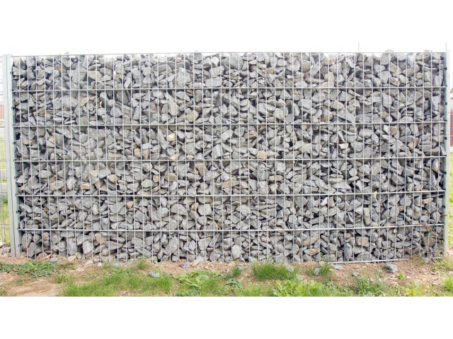 Gabionové stěny – sypané
